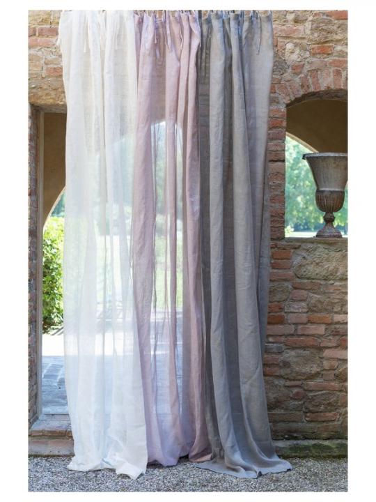 Tenda lino panna 