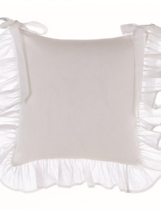 Copri Cuscino Bianco 