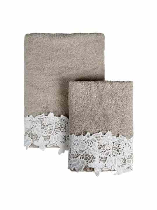 Coppia spugna beige 