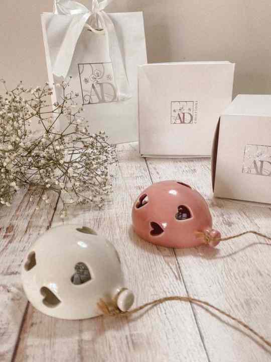 Palloncino rosa con led 