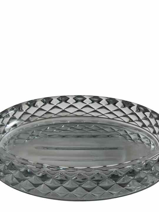 Porta Sapone grigio 