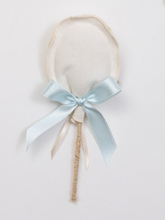 Sacchetto palloncino con fiocco Celeste 