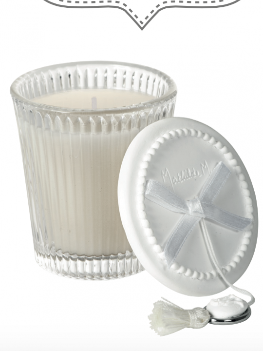 Candela piccola Fleur de Coton 