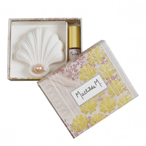 MATHILDE M. Diffusore di profumo per ambienti con amore di fiori, 200 ml, in polvere di riso